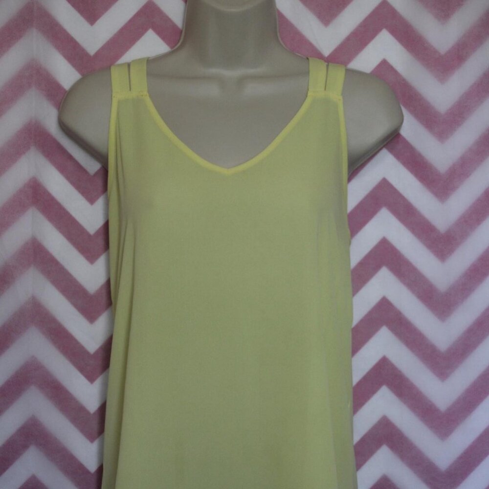 Strappy Yellow Summer Tank Size M